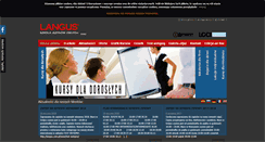 Desktop Screenshot of langus.com.pl