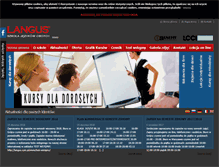 Tablet Screenshot of langus.com.pl